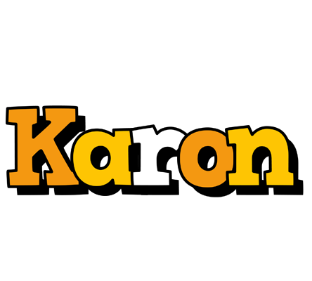 Karon cartoon logo