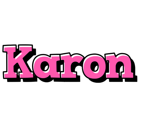 Karon girlish logo
