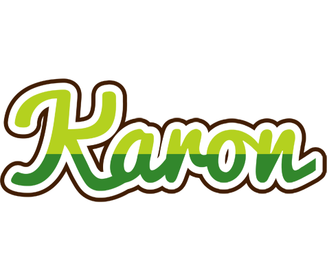 Karon golfing logo