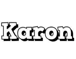 Karon snowing logo