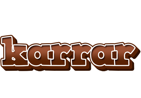 Karrar brownie logo