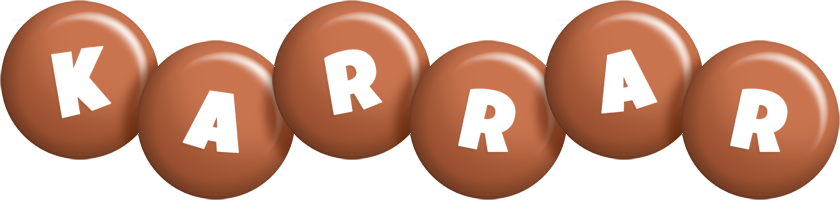 Karrar candy-brown logo