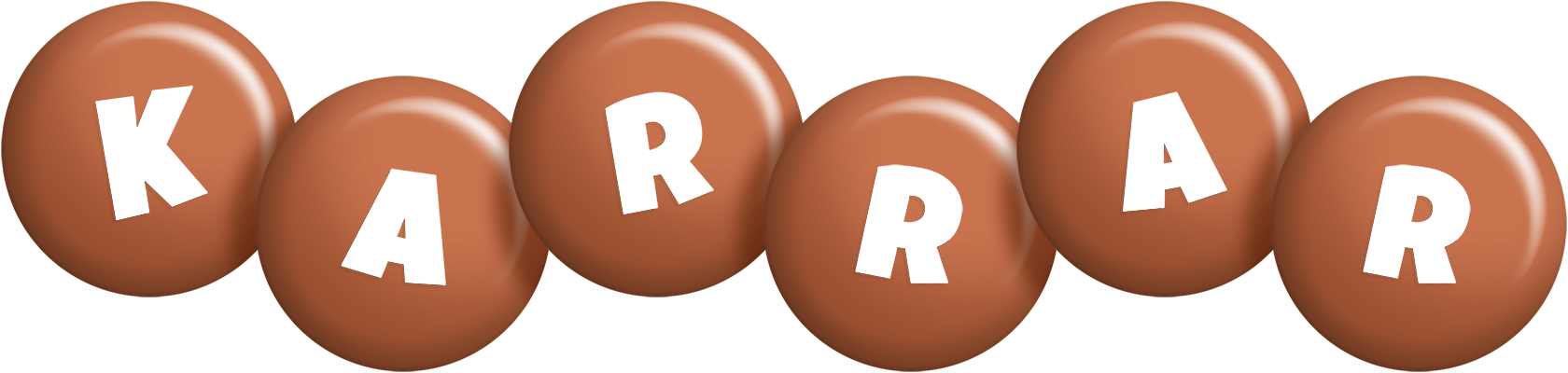 Karrar candy-brown logo