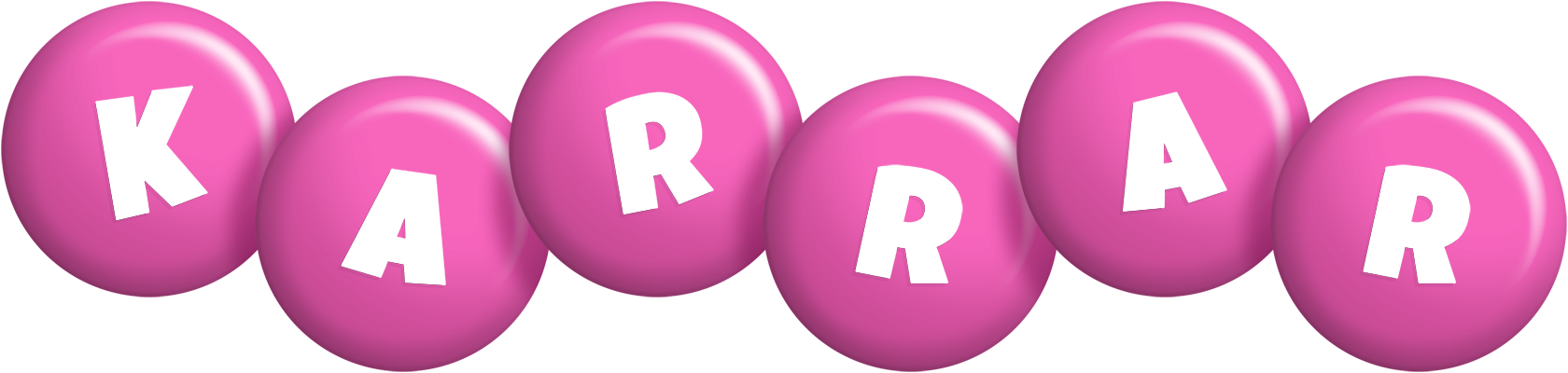 Karrar candy-pink logo