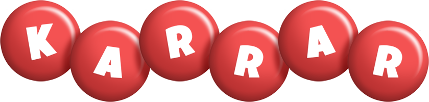Karrar candy-red logo