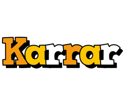 Karrar cartoon logo