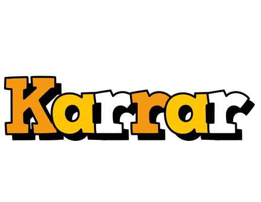 Karrar cartoon logo