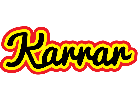 Karrar flaming logo
