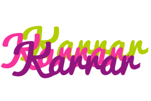 Karrar flowers logo