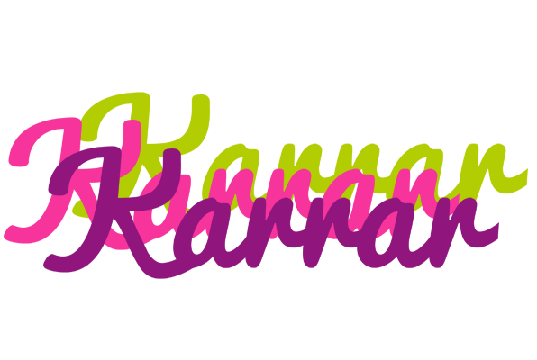 Karrar flowers logo