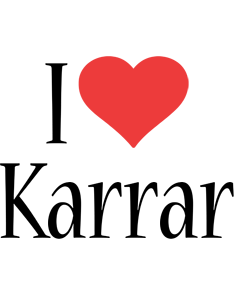 Karrar i-love logo