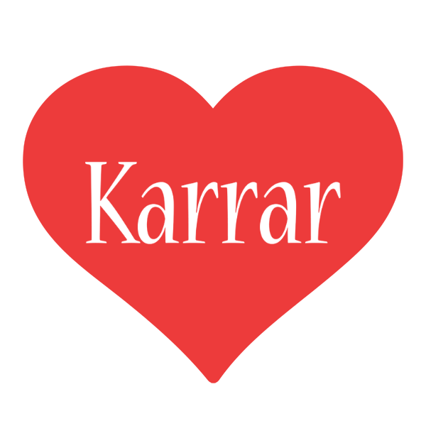 Karrar love logo