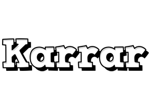 Karrar snowing logo