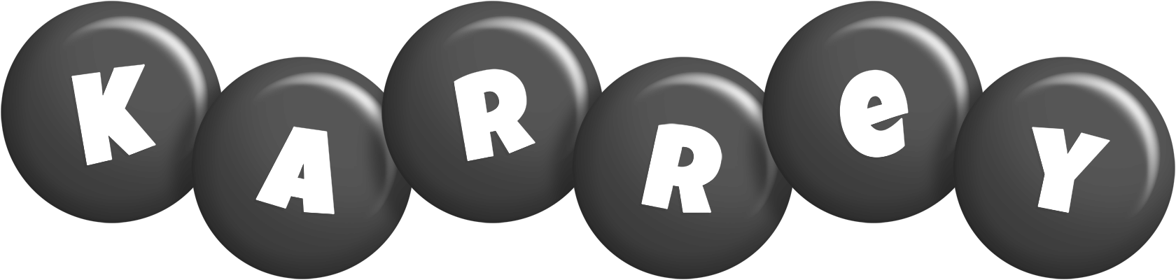 Karrey candy-black logo