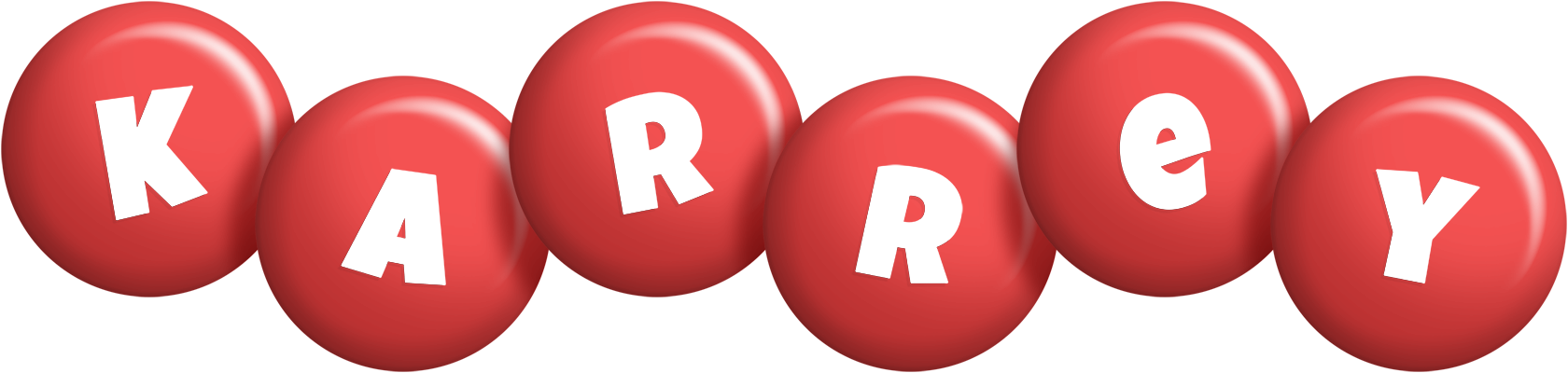 Karrey candy-red logo