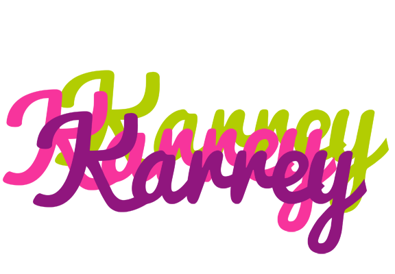 Karrey flowers logo