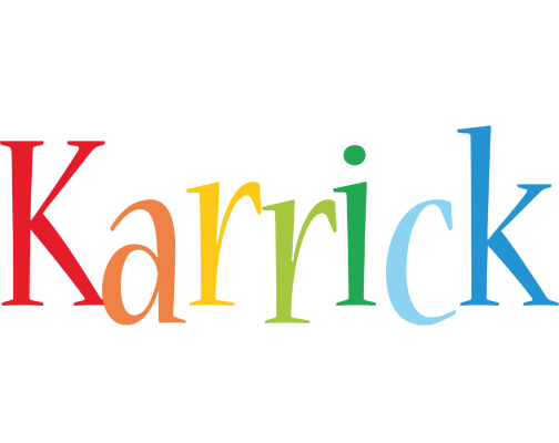 Karrick birthday logo