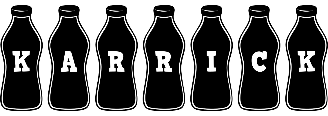 Karrick bottle logo