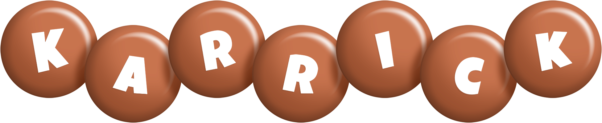 Karrick candy-brown logo
