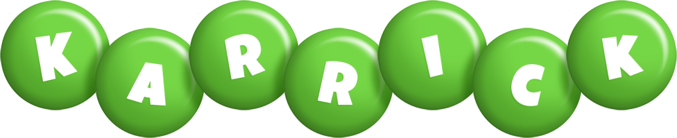 Karrick candy-green logo