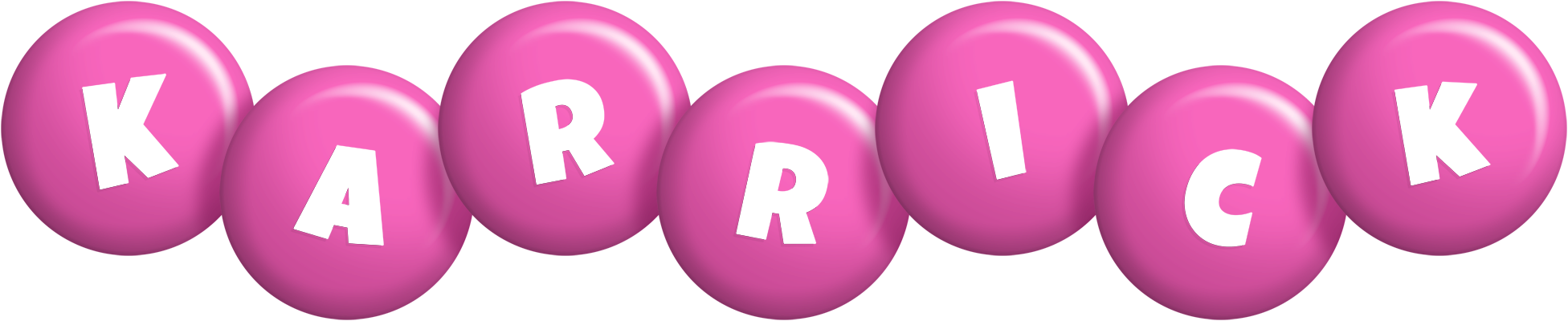 Karrick candy-pink logo