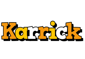 Karrick cartoon logo