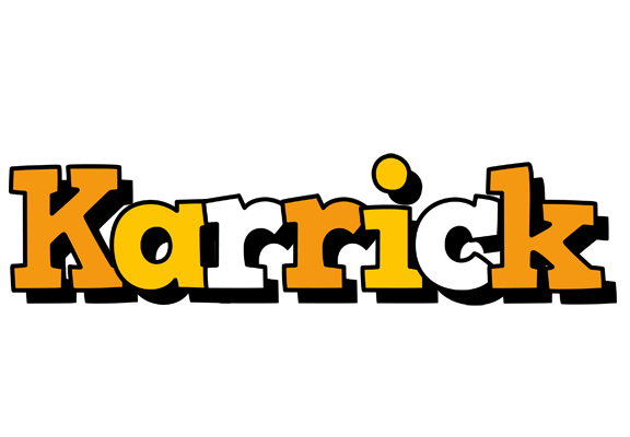 Karrick cartoon logo