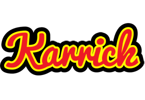 Karrick fireman logo