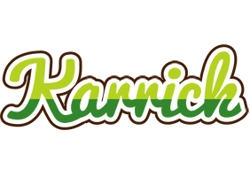 Karrick golfing logo