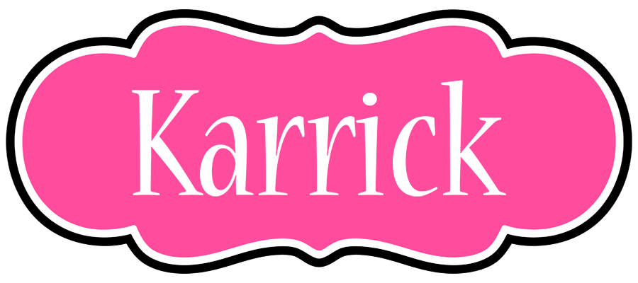 Karrick invitation logo