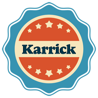 Karrick labels logo