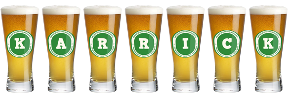 Karrick lager logo