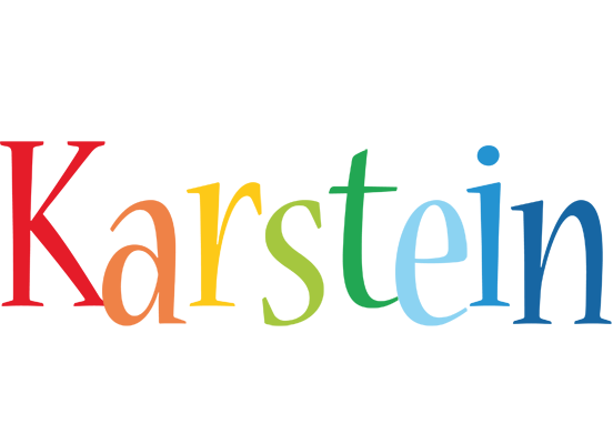 Karstein birthday logo