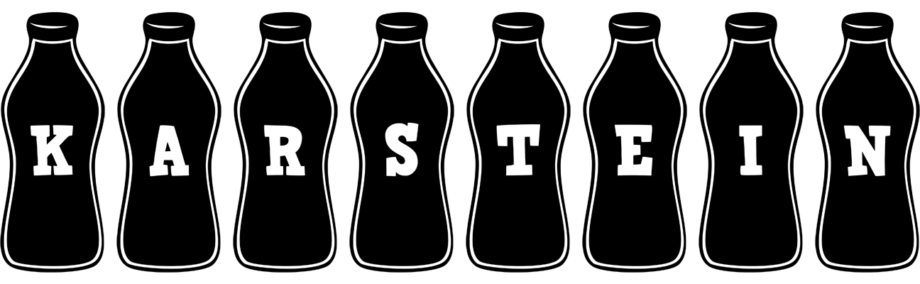 Karstein bottle logo