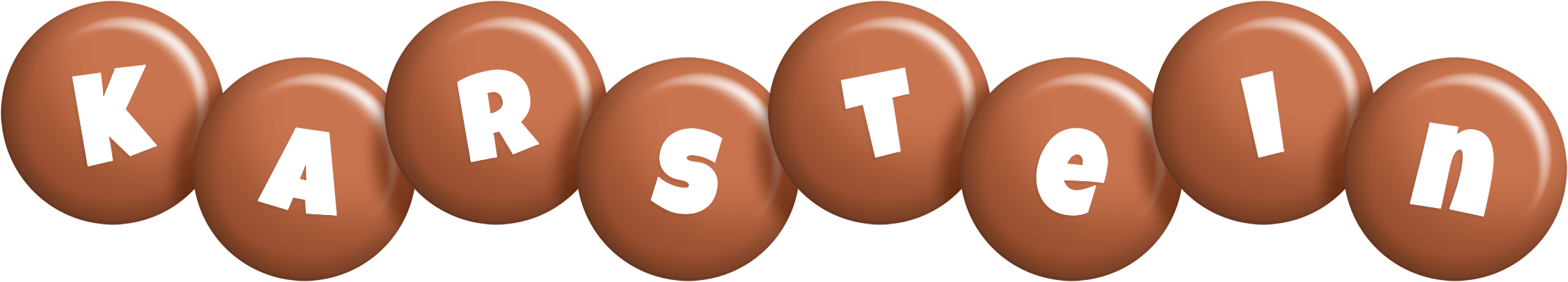 Karstein candy-brown logo