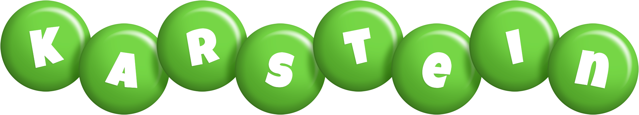 Karstein candy-green logo