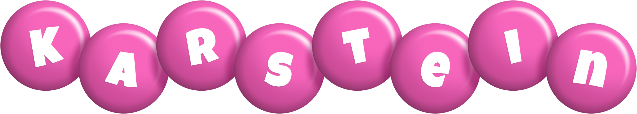 Karstein candy-pink logo