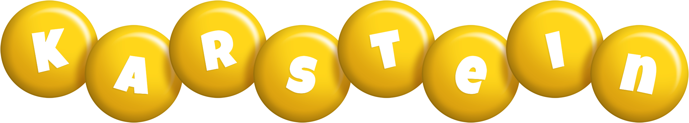 Karstein candy-yellow logo