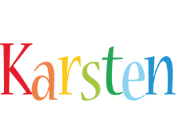 Karsten birthday logo