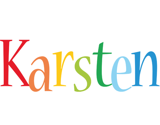 Karsten birthday logo