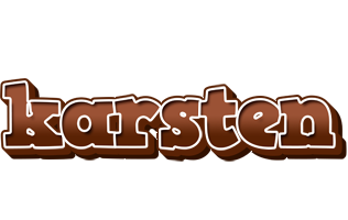 Karsten brownie logo