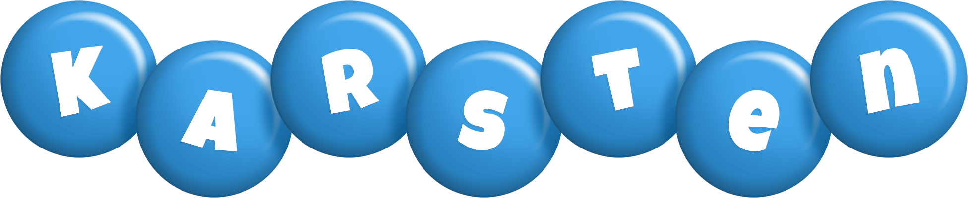 Karsten candy-blue logo