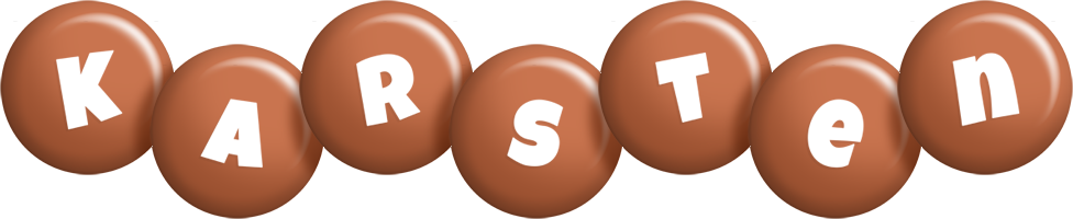 Karsten candy-brown logo