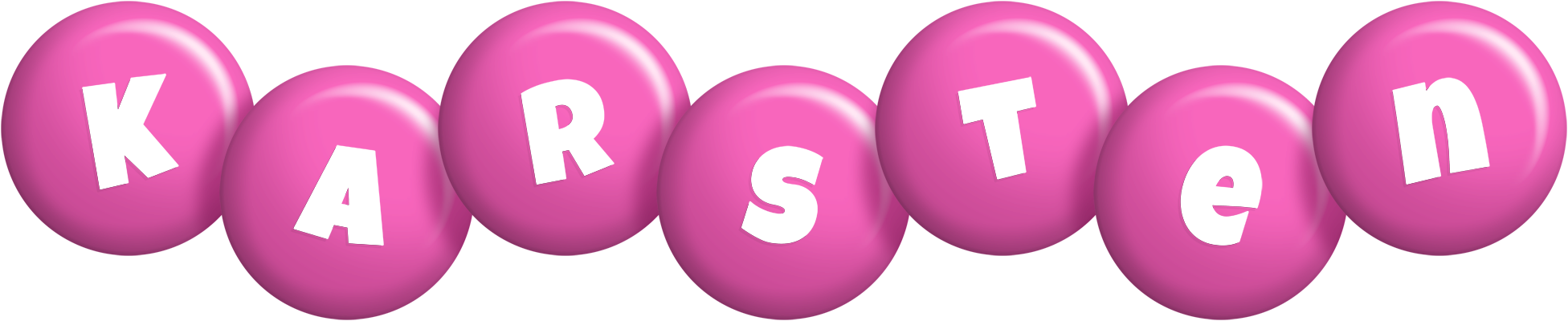 Karsten candy-pink logo