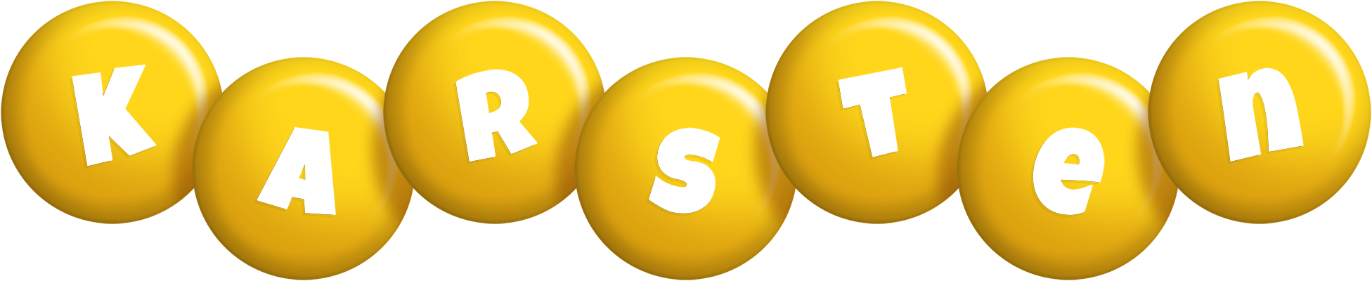 Karsten candy-yellow logo