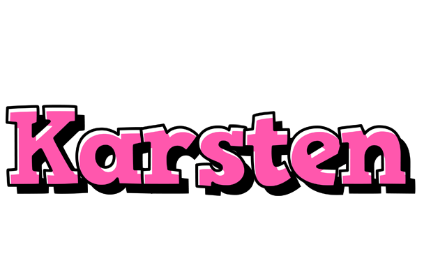 Karsten girlish logo