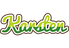 Karsten golfing logo