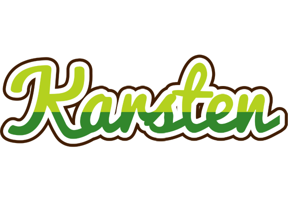 Karsten golfing logo