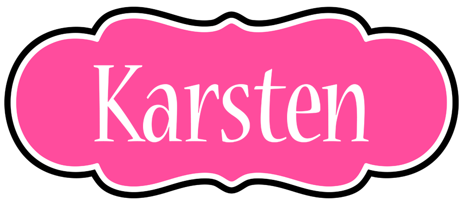 Karsten invitation logo