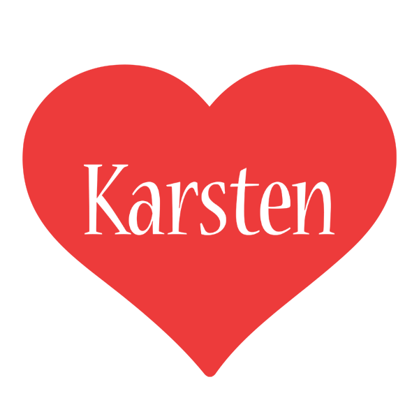 Karsten love logo